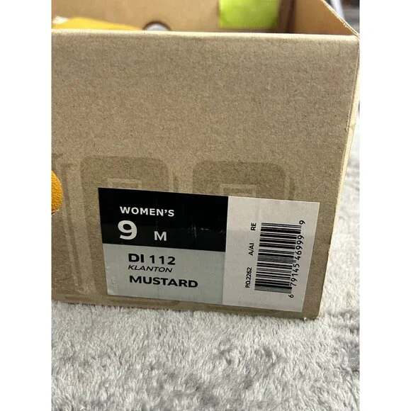 Dingo Women's Klanton Mustard Suede Ankle Boot DI 112 size 9 - Picture 6 of 6